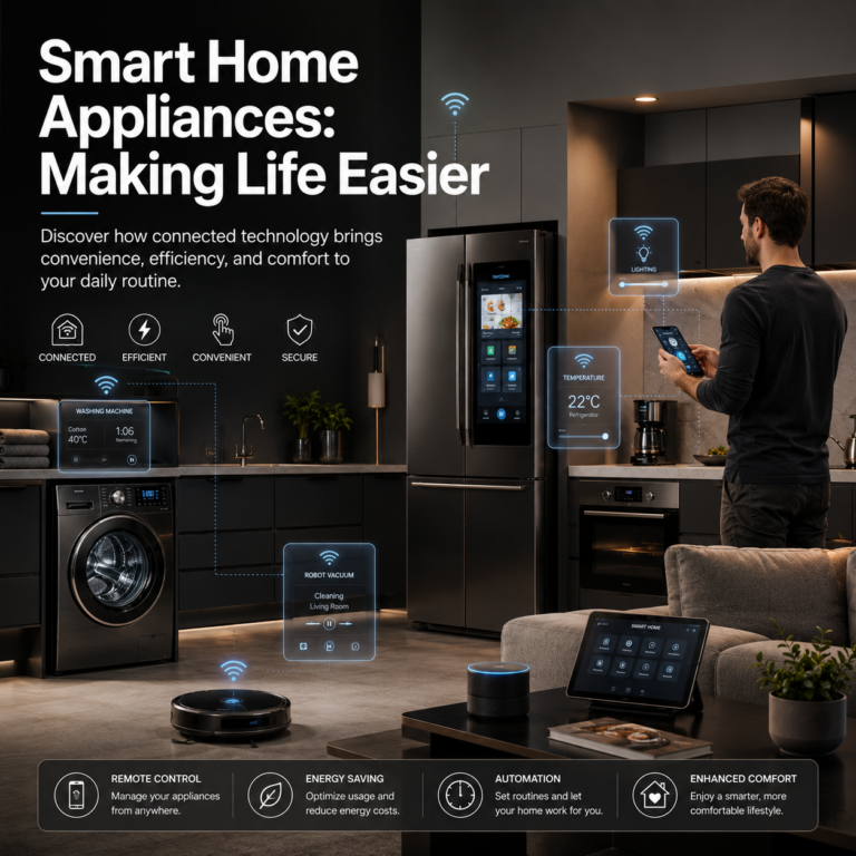 Smart Home Appliances: Making Life Easier
