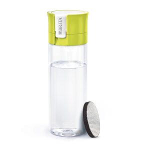 BRITA Water Filter Bottle Transparent, Lime - Naamaste London - 1