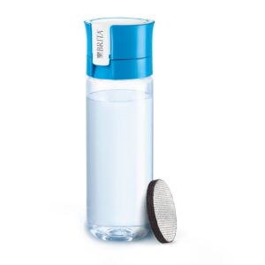 BRITA Water Filter Bottle Transparent, Blue - Naamaste London - 1