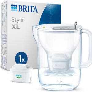 BRITA Style XL Water Filter Jug Grey, 1X MAXTRA PRO cartridge - Naamaste London Homewares - 1