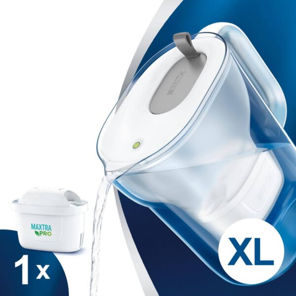 BRITA Style XL Water Filter Jug Grey, 1X MAXTRA PRO cartridge - Naamaste London Homewares - 2