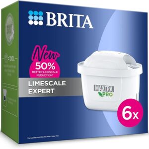 BRITA Water Filter Cartridge - MAXTRA PRO Limescale Expert / 6 Pack - Naamaste London - 11