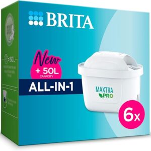 BRITA Water Filter Cartridge - MAXTRA PRO All-In-1 / 6 Pack - Naamaste London - 11