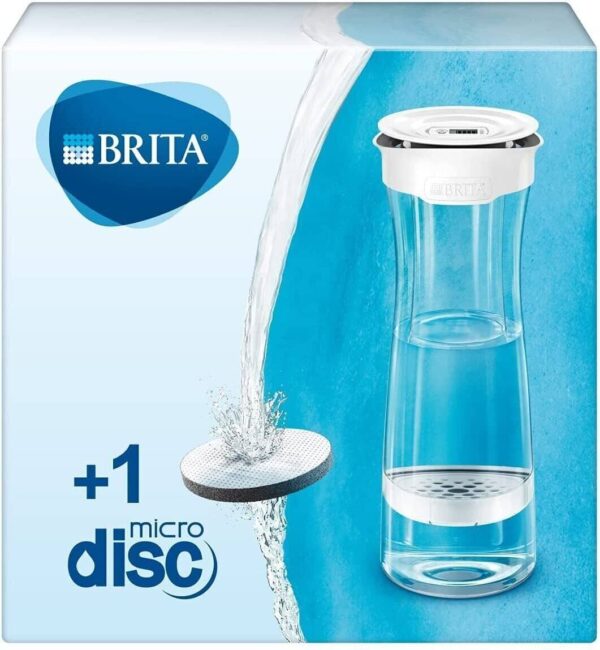 Brita Water Filter Carafe - White Graphite 1.3L / 0.5L - Naamaste London Homewares - 7