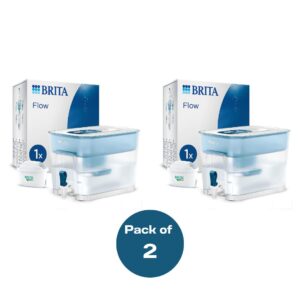 BRITA Flow Water Filter Tank, Pack of 2 - Naamaste London Homewares - 1