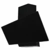 SIA 90cm Black 5 Zone Touch Control Induction Hob & Angled Glass Cooker Hood Fan - Naamaste London -2
