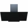 SIA 90cm Black 5 Zone Touch Control Induction Hob & Angled Glass Cooker Hood Fan - Naamaste London -5