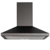 SIA Black 13 Function Self-Cleaning Oven, 5 Zone Ceramic Hob & Cooker Hood Extractor Fan - Naamaste London - 4
