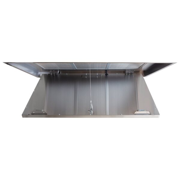 90cm Stainless Steel Ceiling Cooker Hood - SIA CLN90SS - Naamaste London - 7