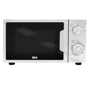 20L 700W White Microwave Oven - SIA FAM21WH - Naamaste London - 1