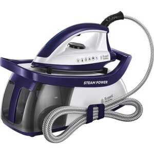 Russell Hobbs Steam Generator Iron, Purple/White - 24440 - Naamaste London - 1