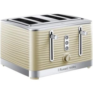 Russell Hobbs 4 Slice Toaster / Inspire, Cream - 24384 - Naamaste London - 1