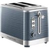 Russell Hobbs 2 Slice Toaster / Inspire, Grey - 24373 - Naamaste London -1