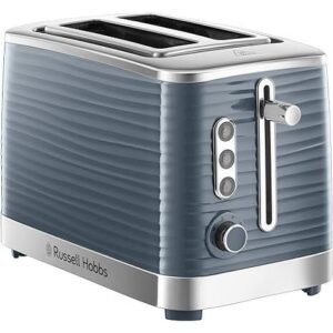 Russell Hobbs 2 Slice Toaster / Inspire, Grey - 24373 - Naamaste London -1