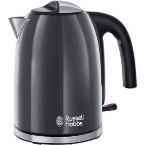 Russell Hobbs Electric Kettle Colours Plus Grey - 20414 - Naamaste London - 1