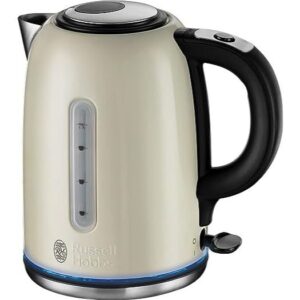 Russell Hobbs Quiet Boil Kettle Cream - 20461 - Naamaste London -1