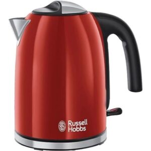 Russell Hobbs Electric Kettle Colours Plus Flame Red - 20412 - Naamaste London - 1