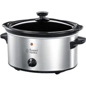 Russell Hobbs Slow Cooker SS Silver 3.5L - 23200 - Naamaste London - 1
