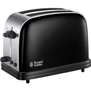 Russell Hobbs 2 Slice Toaster, Black - 23331 - Naamaste London - 1