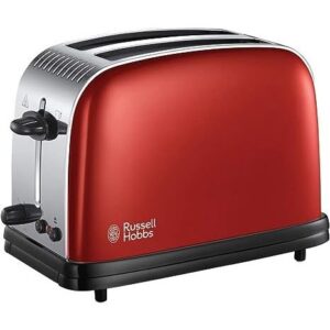 Russell Hobbs 2 Slice Toaster, Red - 23330 - Naamaste London - 1