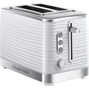 Russell Hobbs 2 Slice Toaster / Inspire, White - 24370 - Naamaste London - 1