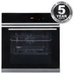 60cm Built In Single Electric Oven - SIA BISO6SS - Naamaste London -1