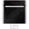 60cm Built In Electric Oven, Black - CDA SK511SS - naamaste London - 1