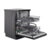 60cm Retro Freestanding Black Dishwasher - Montpellier MAB1353K - Naamaste London - 3