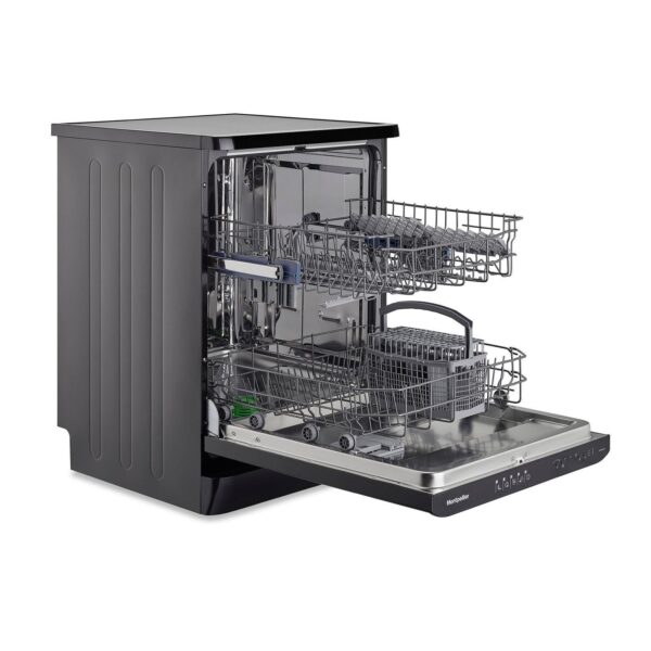 60cm Retro Freestanding Black Dishwasher - Montpellier MAB1353K - Naamaste London - 3