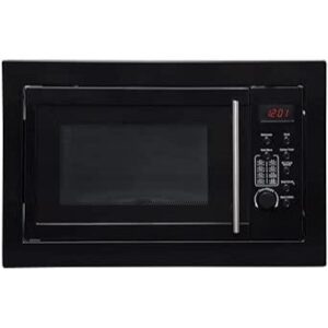 20L Black Integrated Microwave Oven - SIA BIM20BL - Naamaste London - 1