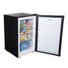 80L Black Under Counter Freezer, 50cm wide - SIA UCF50BL - Naamaste London - 1