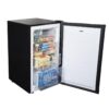 80L Black Under Counter Freezer, 50cm wide - SIA UCF50BL - Naamaste London - 5
