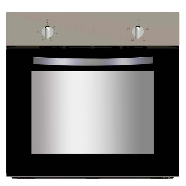 60cm Single Electric Oven In Stainless Steel - SIA SSO59SS - Naamaste London - 1