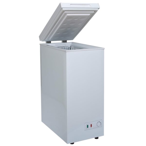 36cm White Slimline Chest Freezer - SIA CHF60W - Naamaste London - 1