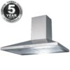 70cm Chimney Cooker Hood , Stainless Steel - SIA CHL70SS - Naamaste London - 1