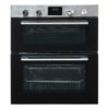 60cm Stainless Steel Built In Electric Double Oven - SIA DO111SS - Naamaste London - 2