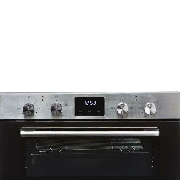 60cm Stainless Steel Built In Electric Double Oven - SIA DO111SS - Naamaste London - 4