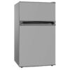 88L Grey Double Door Fridge Freezer - SIA UFF01SS - Naamaste London - 1