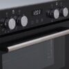 60cm Black Electric Built Under Double Oven - SIA DO101 - Naamaste London -7