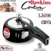 1.5L Black Contura Pressure Cooker - Hawkins CB15 - Naamaste London - 2