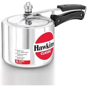 3 Litre Classic Pressure Cooker - Hawkins CL3T - Naamaste London - 1