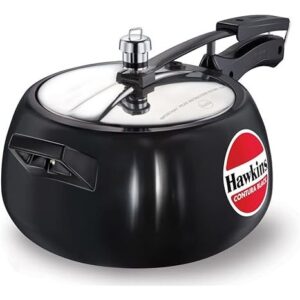 5L Black Contura Pressure Cooker - Hawkins CB50 - Naamaste London - 1