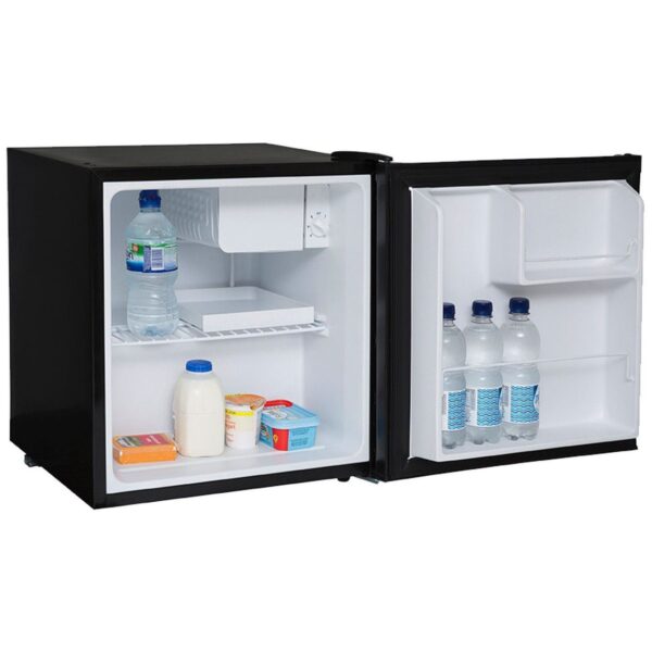 49L Black Mini Fridge with Ice Box - SIA TT01BL - Naamaste London - 1