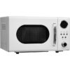 20L 700W White Retro Microwave Oven - SIA FRM20WH - Naamaste London - 2