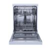 60cm White Freestanding Dishwasher, 12 Places - SIA SFSD60W - Naamaste London -3