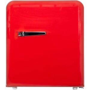 45L Red Retro Mini Fridge / Drinks Cooler - SIA RFM44R - Naamaste London - 1