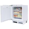 105L White Integrated Under Counter Freezer, 3 Drawer - SIA RFU103 - Naamaste London - 5