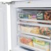105L White Integrated Under Counter Freezer, 3 Drawer - SIA RFU103 - Naamaste London - 7
