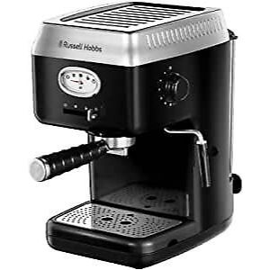Retro Espresso Machine / Barista Style - Russell Hobbs 28251 - Naamaste London - 1