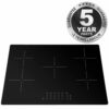 75cm 5 Zone Electric Ceramic Hob - SIA CERH75BL - Naamaste London - 1